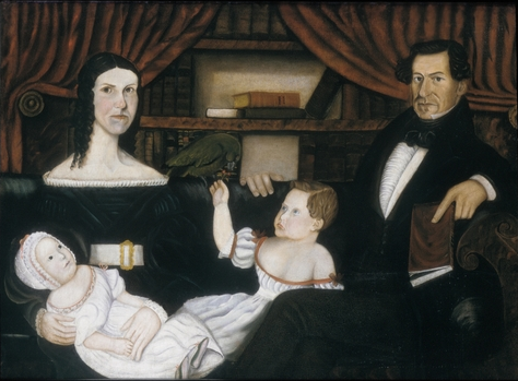 A Family Group 1838   by  W. H. Browne     The Metropolitan Museum of Art  New York  NY 1973.323.7